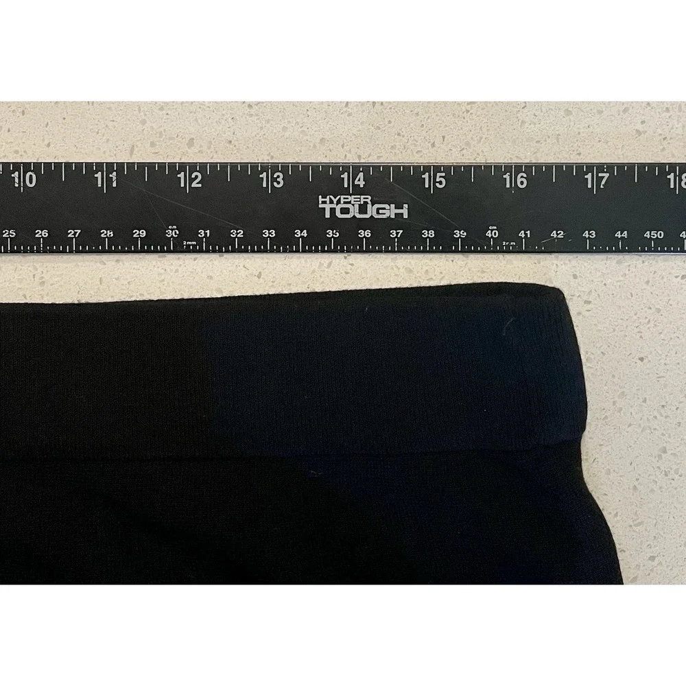 NEW‎ BANANA REPUBLIC Women's Size Large SWTR Skirt Milano Black Knee Length NWT